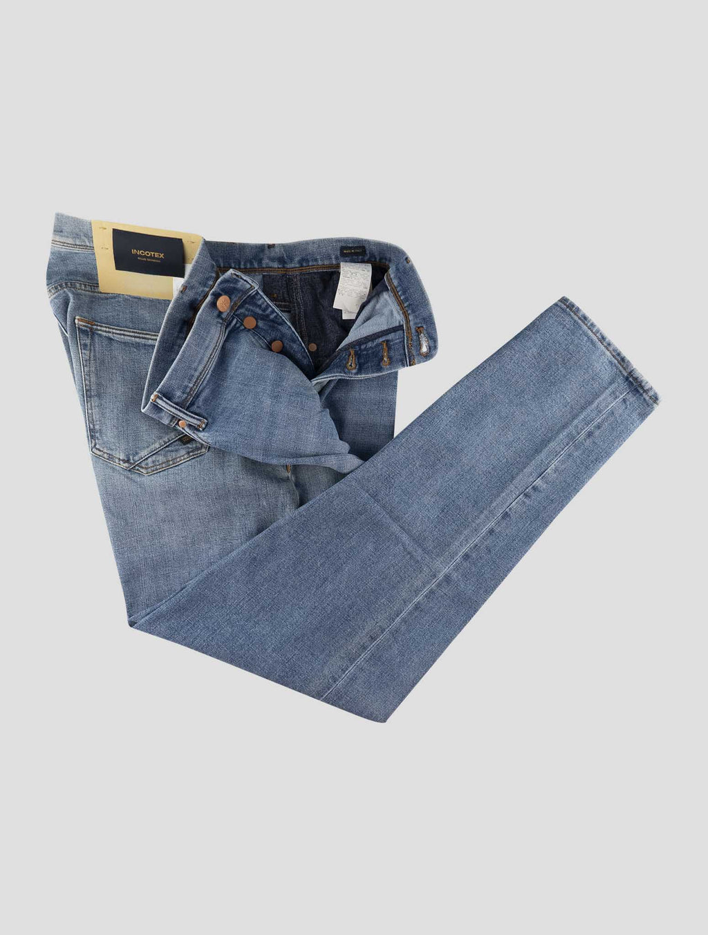 Incotex Blue Cotton Ea Jeans 2