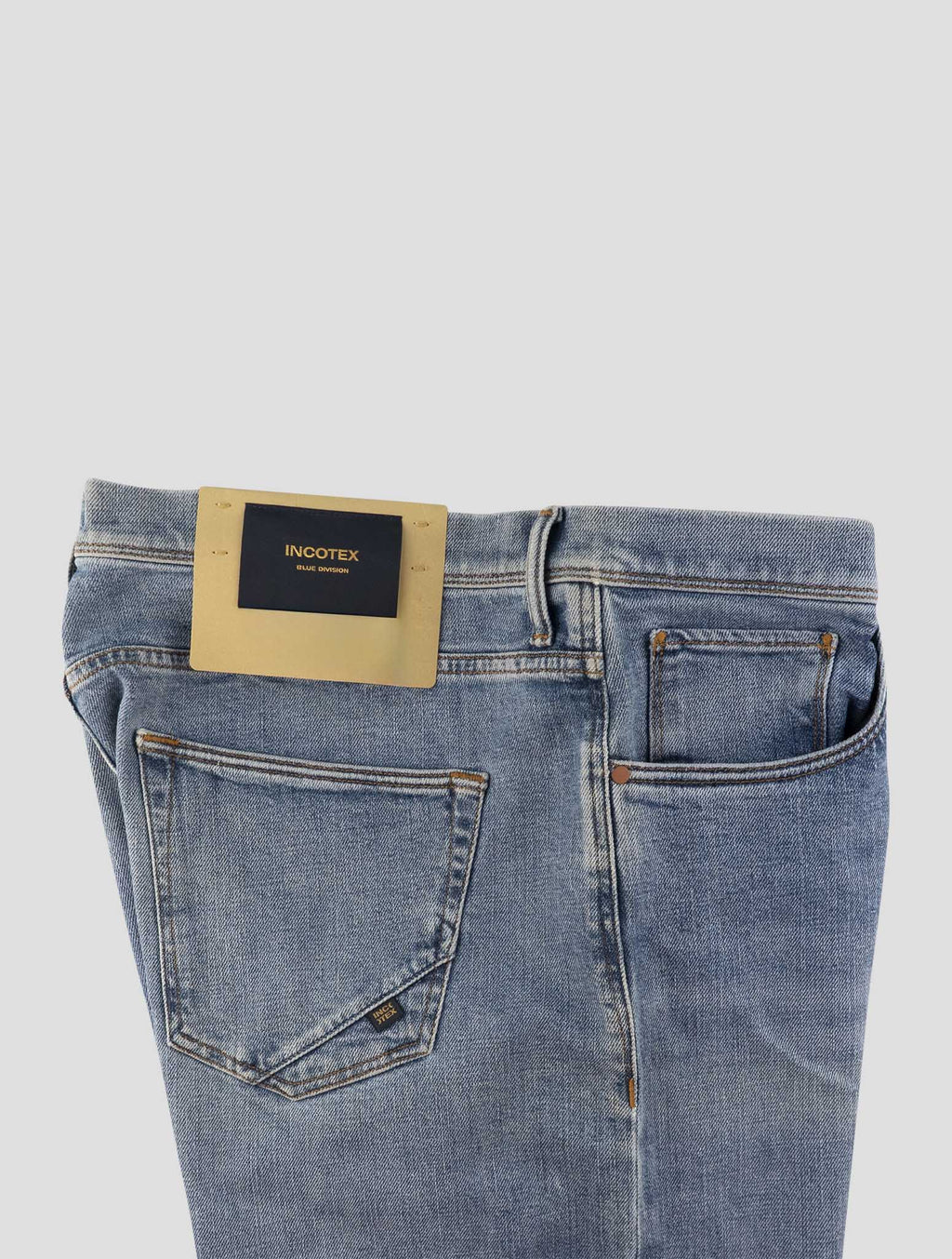 Incotex Blue Cotton Ea Jeans 3