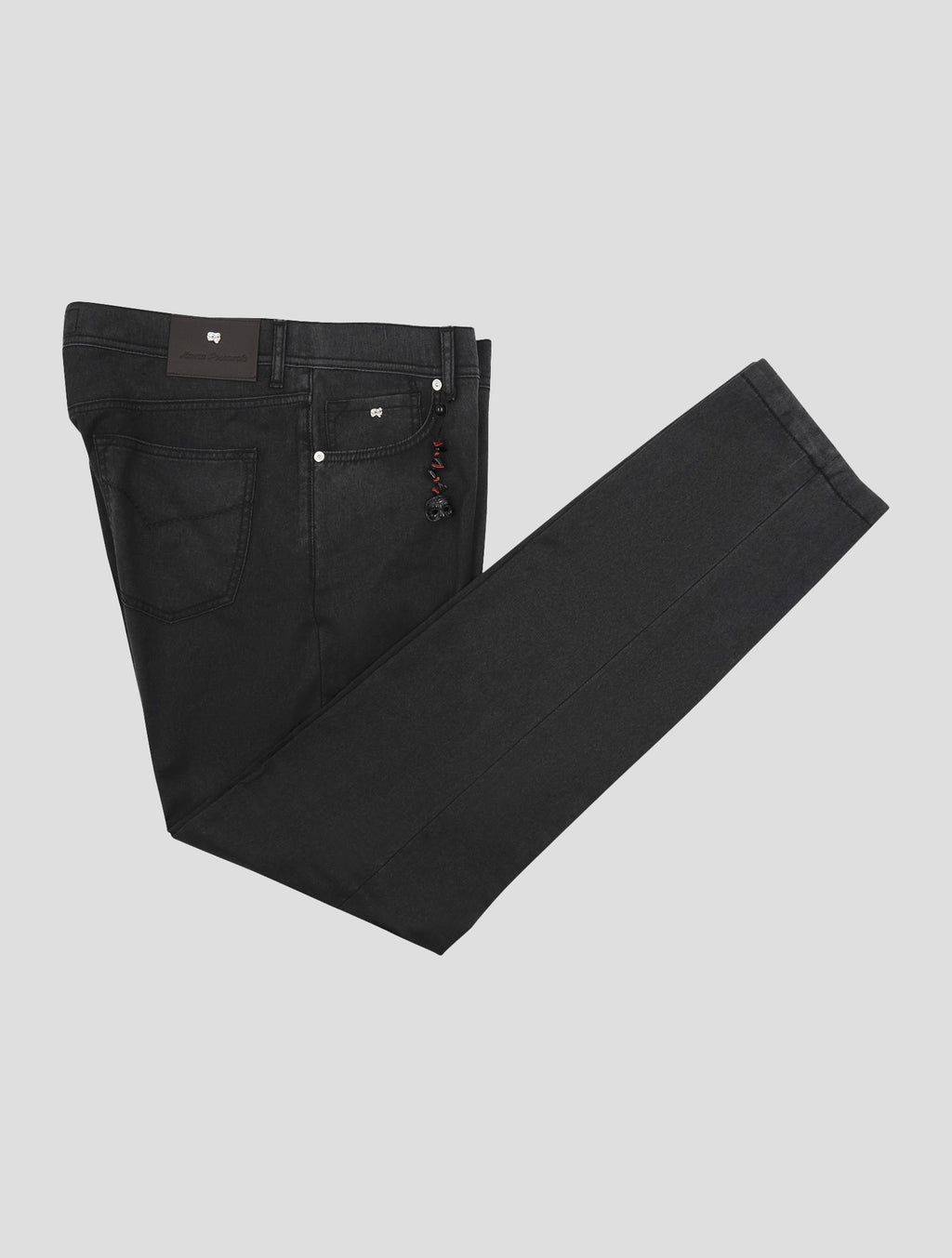 Marco Pescarolo Dark Gray Virgin Wool Jeans 1