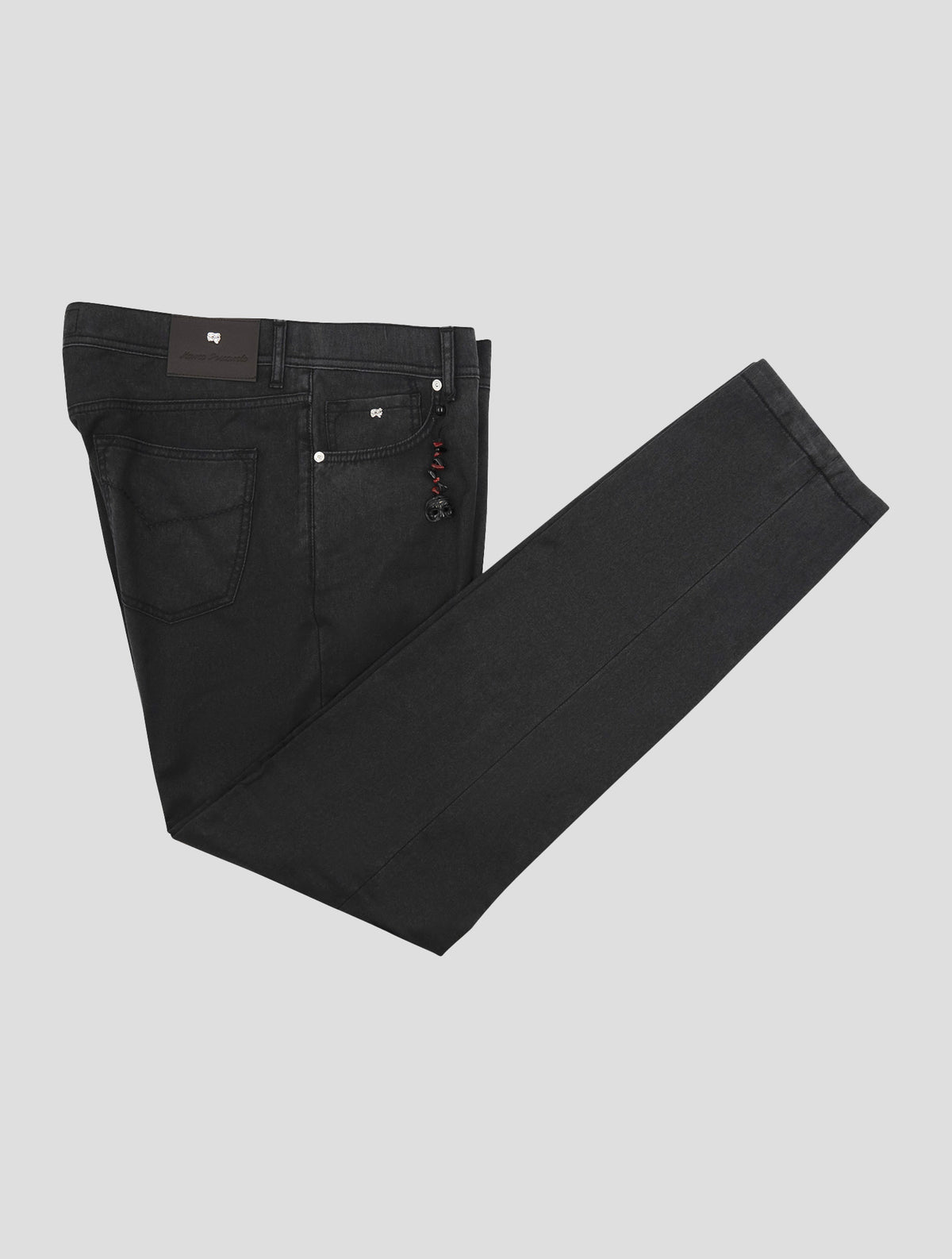 Marco Pescarolo Dark Gray Virgin Wool Jeans 1