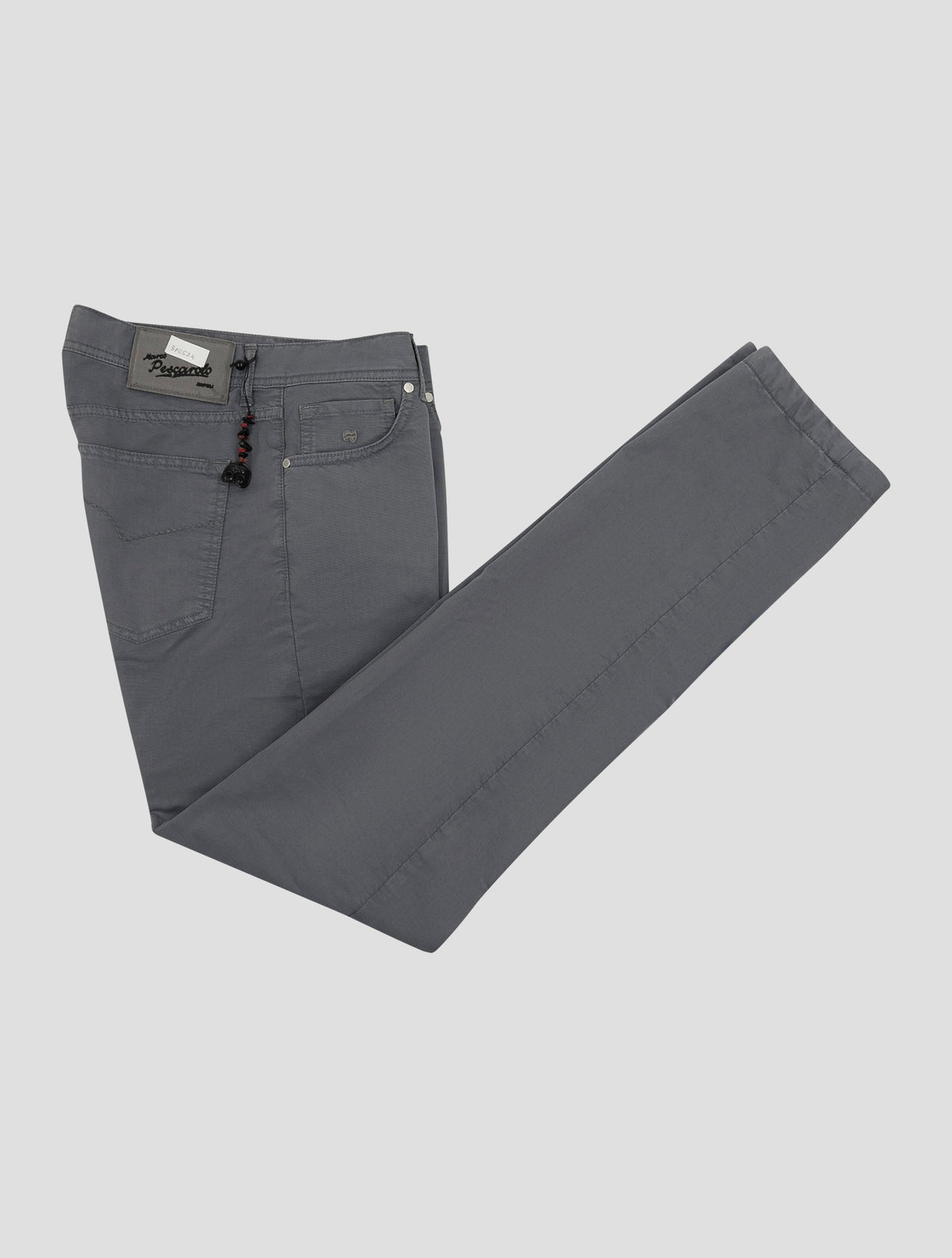 Marco Pescarolo Gray Cotton Pl Ea Jeans 1