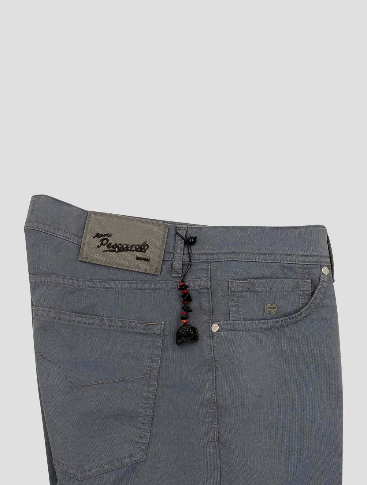 Marco Pescarolo Gray Cotton Pl Ea Jeans 3