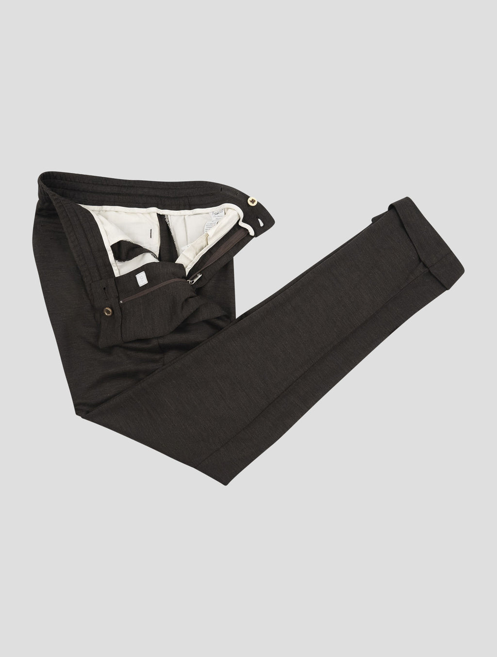 Marco Pescarolo Brown Virgin Wool Pants 2