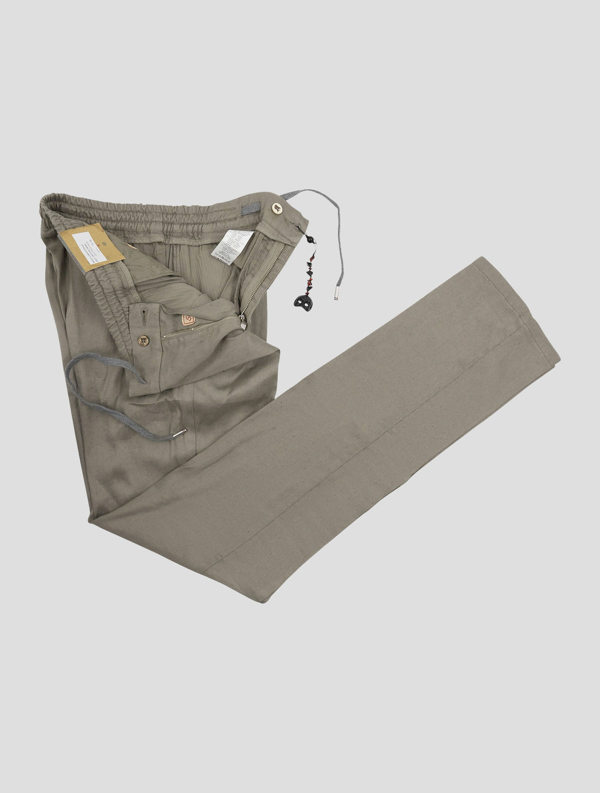 Marco Pescarolo Beige Linen Lyocell Ea Pants 2