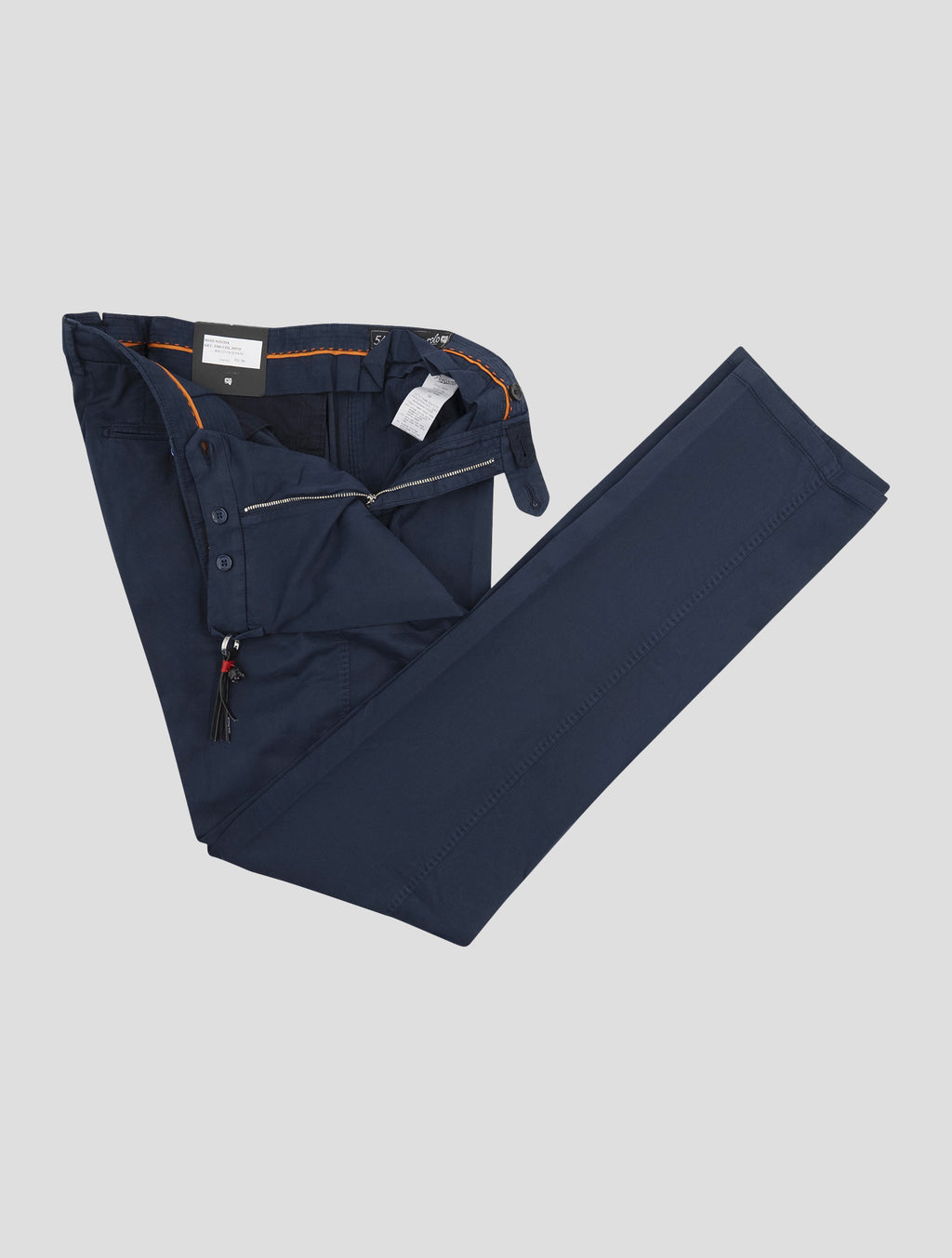 Marco Pescarolo Blue Cotton Silk Ea Pants 2