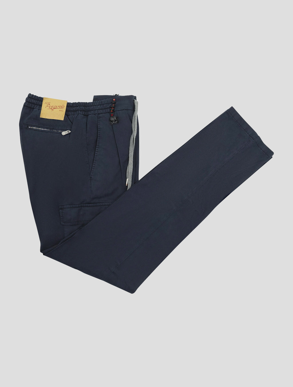Marco Pescarolo Blue Lyocell Cotton Ea Pants 1