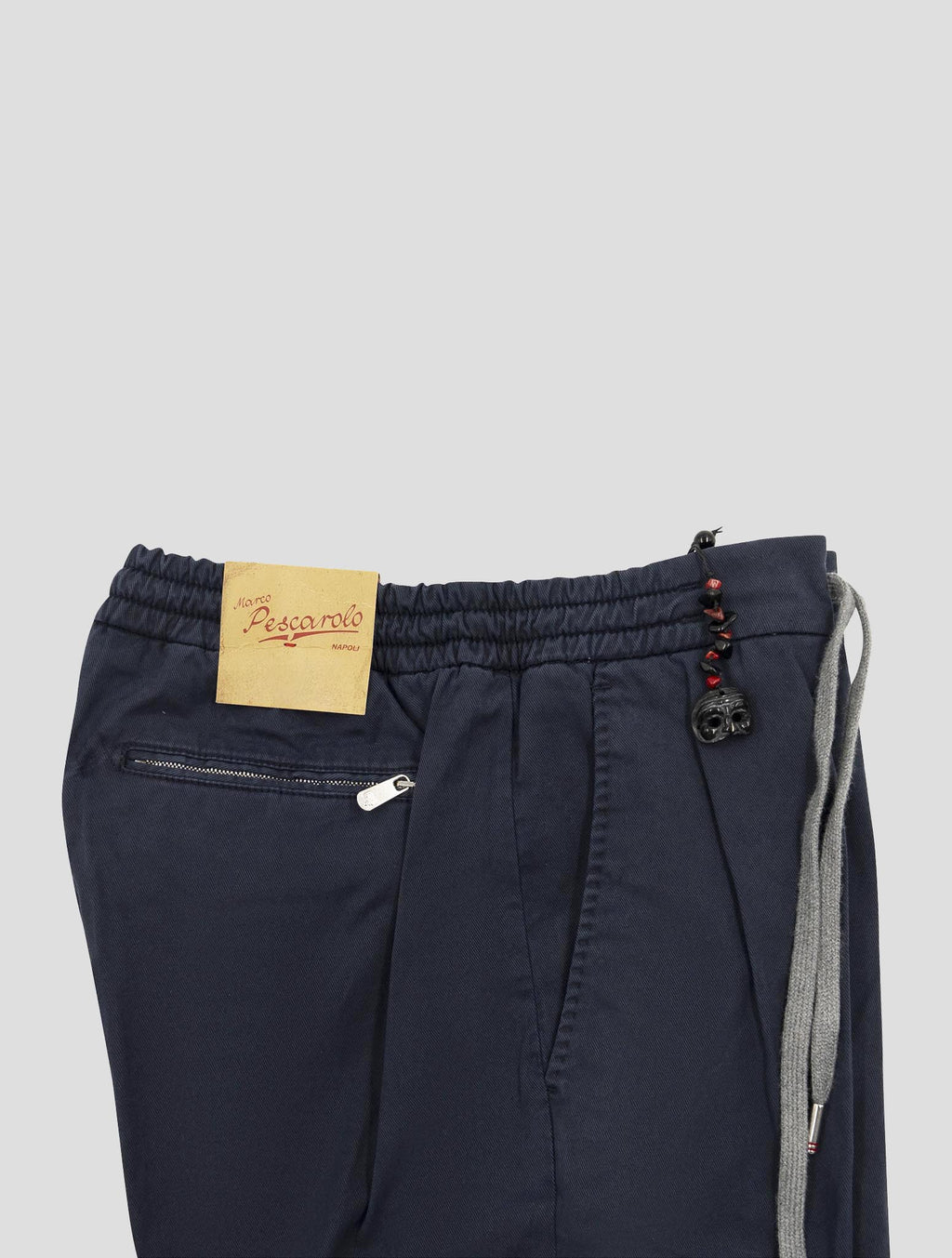 Marco Pescarolo Blue Lyocell Cotton Ea Pants 3