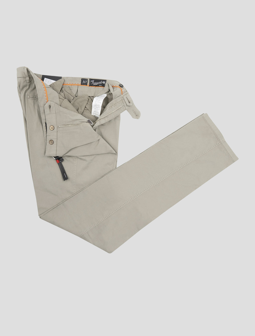 Marco Pescarolo Gray Cotton Silk Ea Pants 2