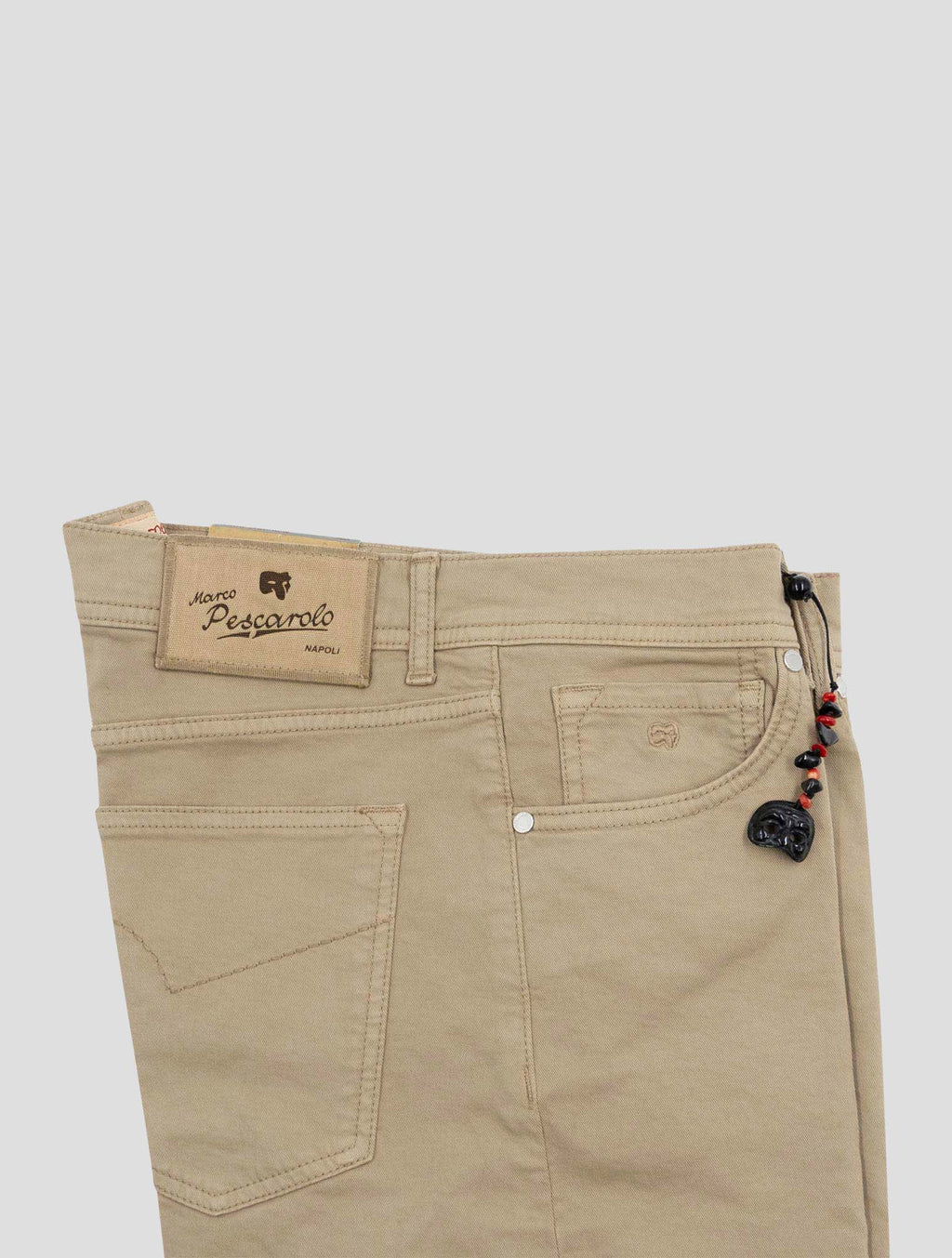 Marco Pescarolo Brown Cotton Ea Jeans 3