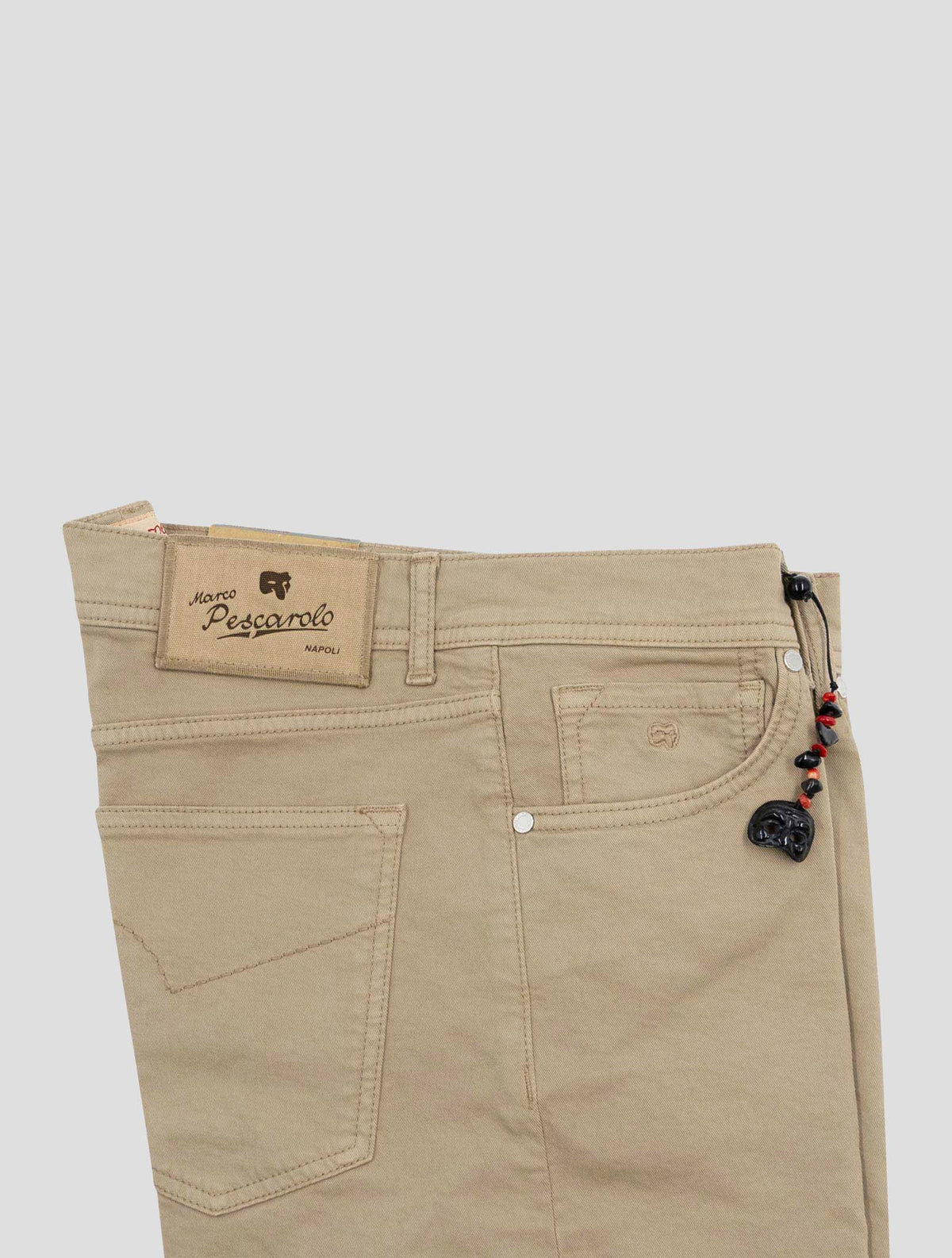 Marco Pescarolo Brown Cotton Ea Jeans 3