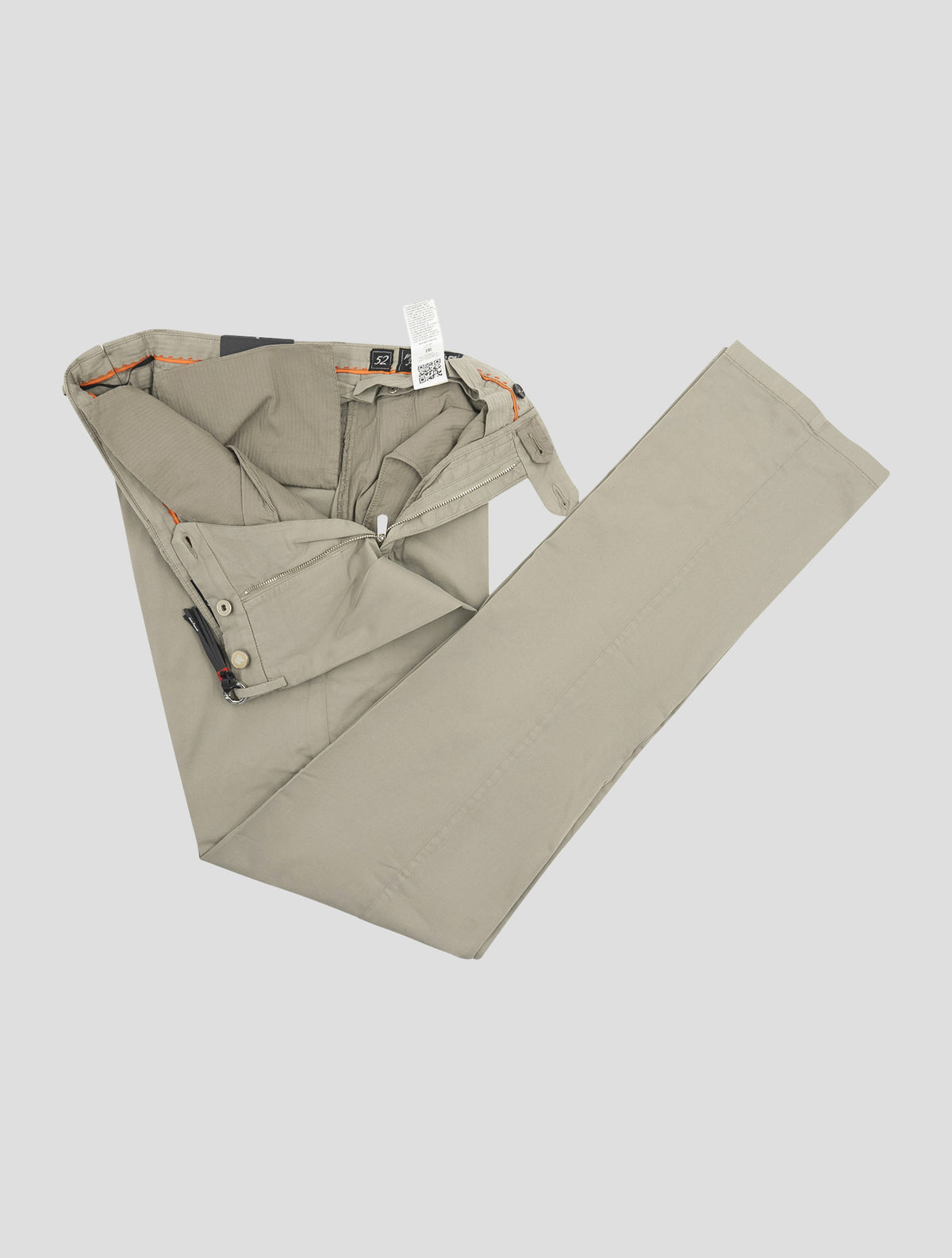 Marco Pescarolo Taupe Cotton Silk Ea Pants 2