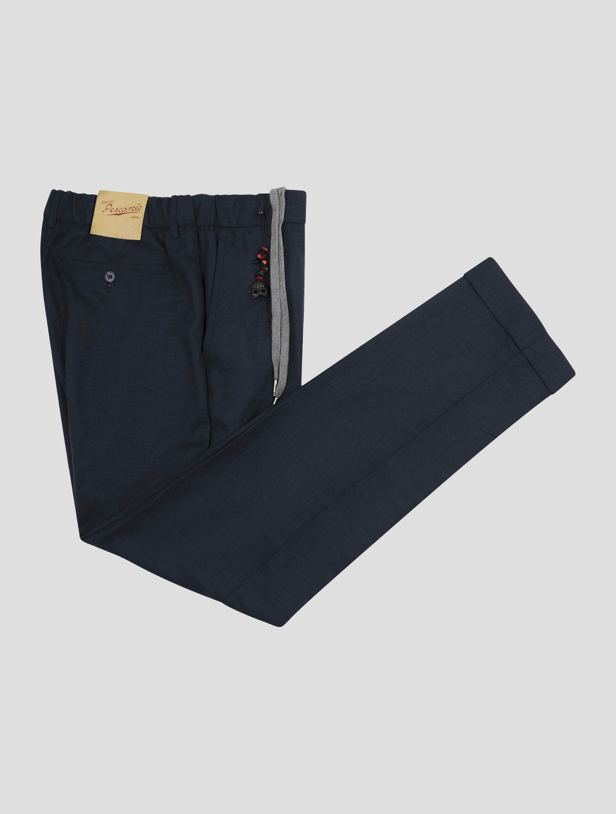 Marco Pescarolo Blue Virgin Wool Pants 1