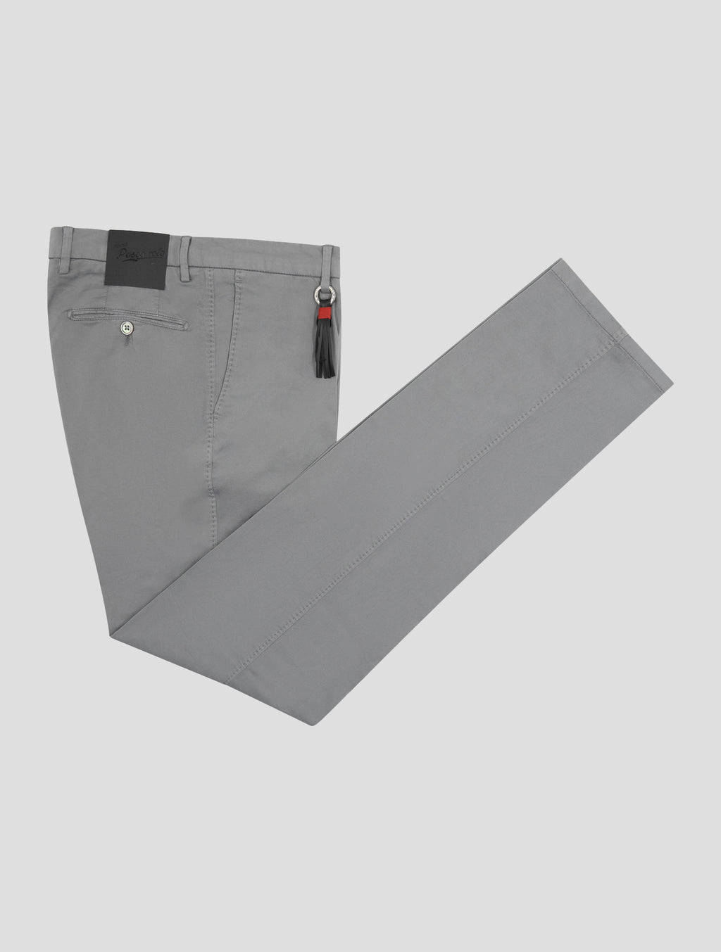 Marco Pescarolo Gray Cotton Silk Ea Pants 1