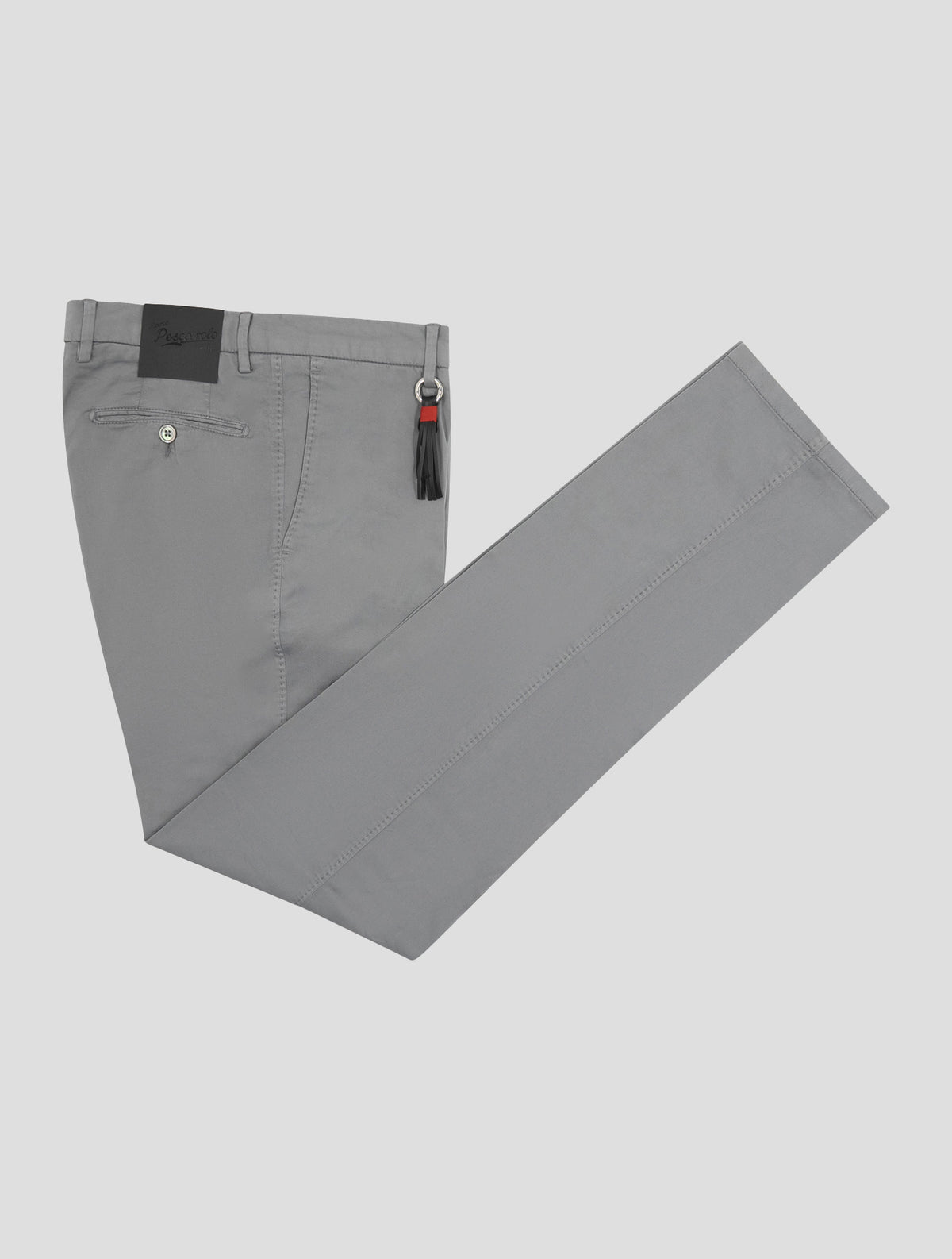 Marco Pescarolo Gray Cotton Silk Ea Pants 1