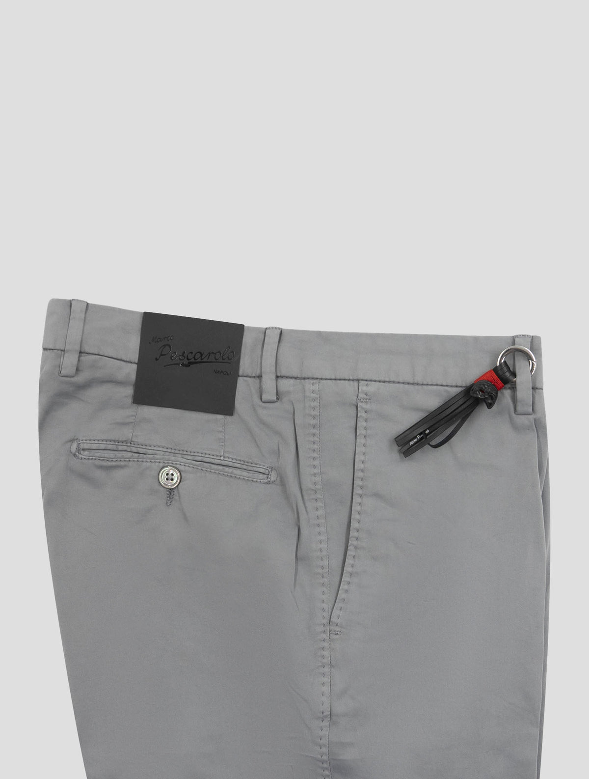 Marco Pescarolo Gray Cotton Silk Ea Pants 3