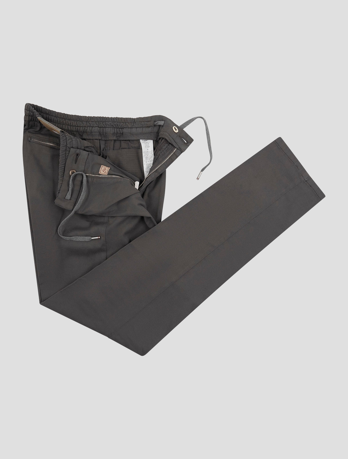Marco Pescarolo Gray Cotton Silk Ea Pants 2