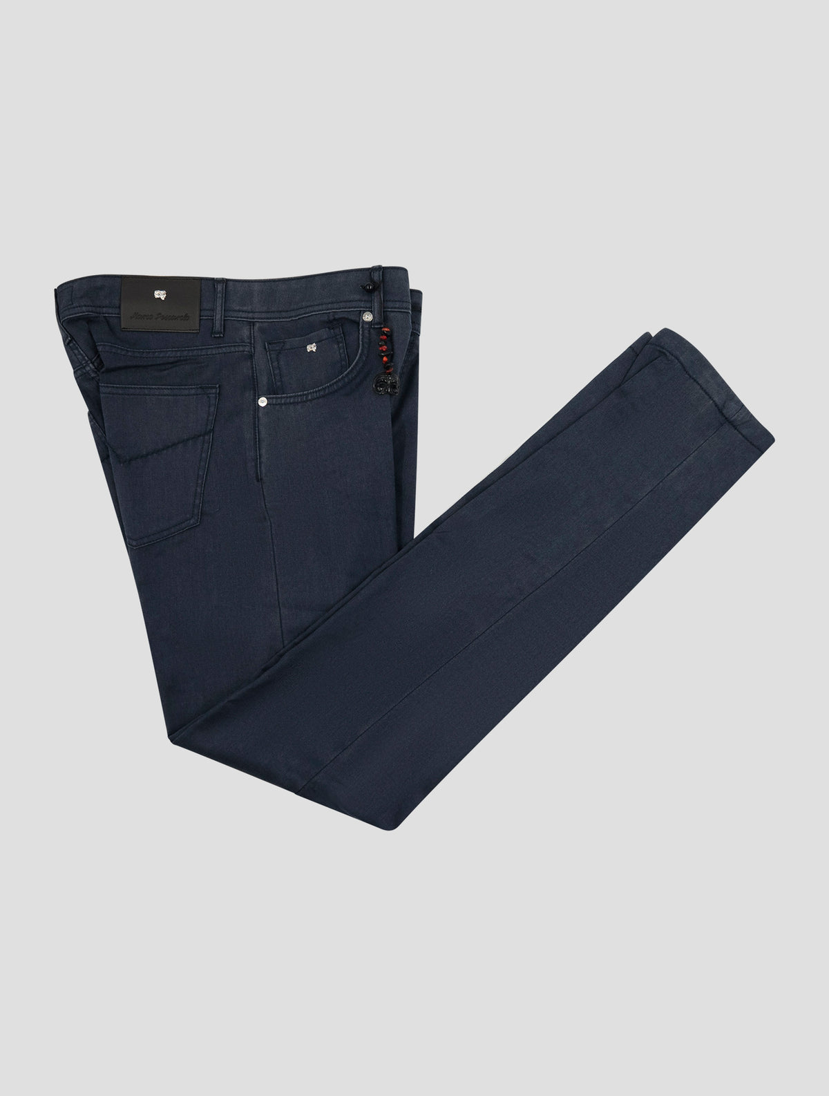 Marco Pescarolo Blue Virgin Wool Jeans 1