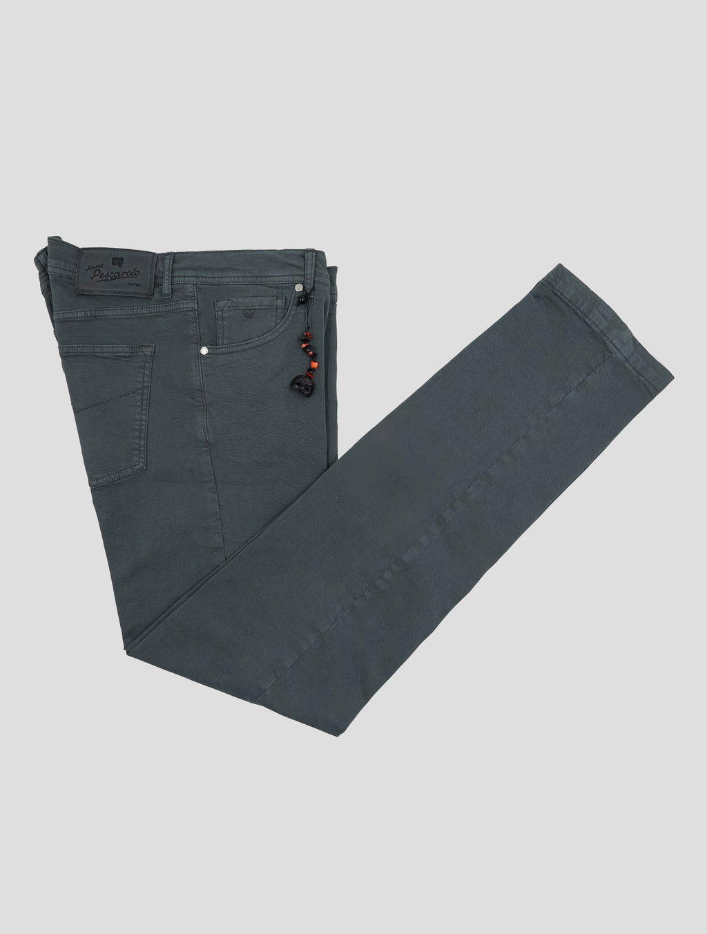 Marco Pescarolo Gray Cotton Ea Jeans 1