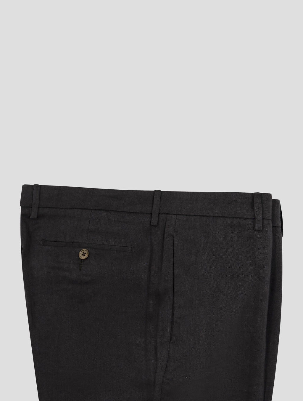 Marco Pescarolo Dark Linen Virgin Wool Mohair Pants 3