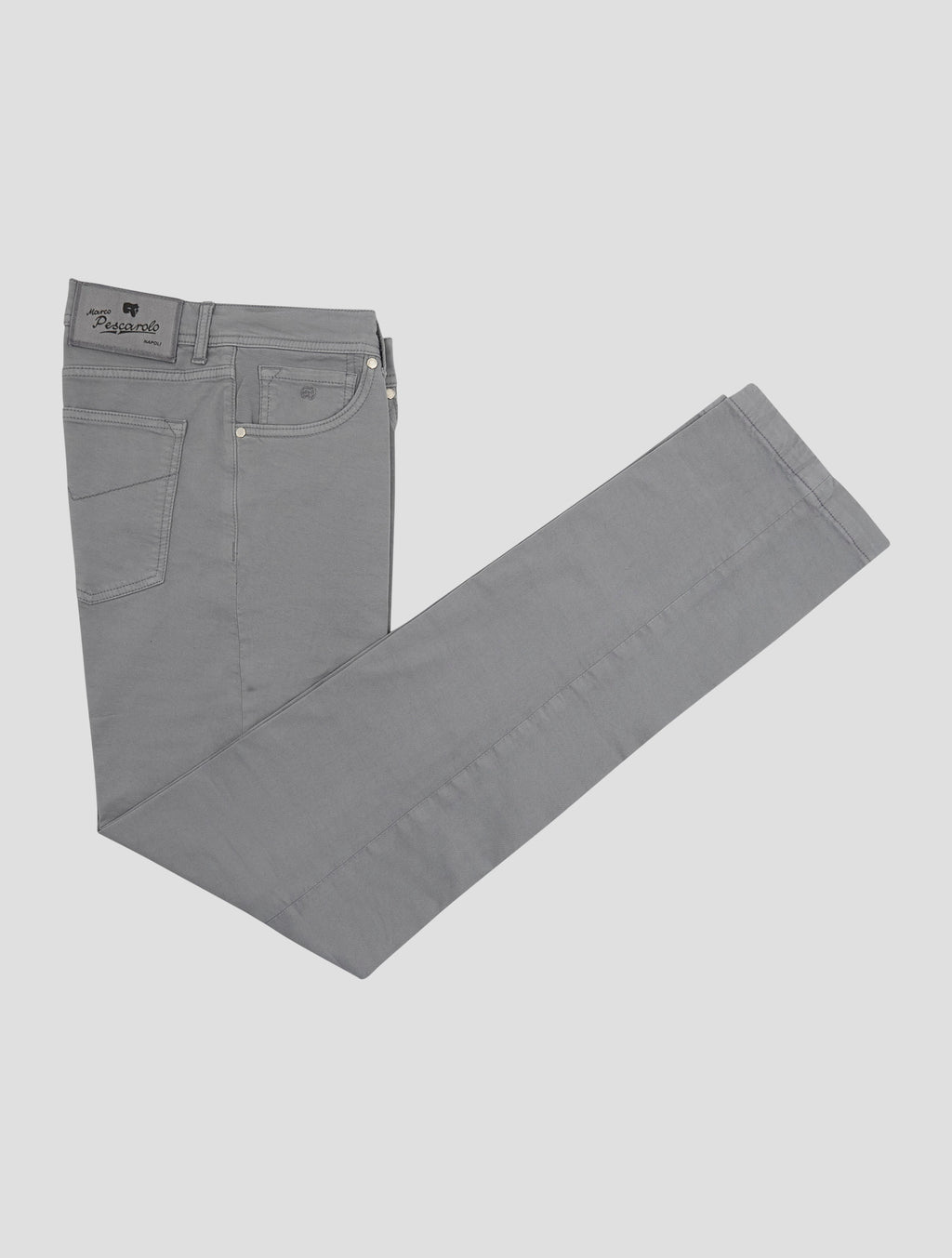 Marco Pescarolo Gray Cotton Ea Jeans 1