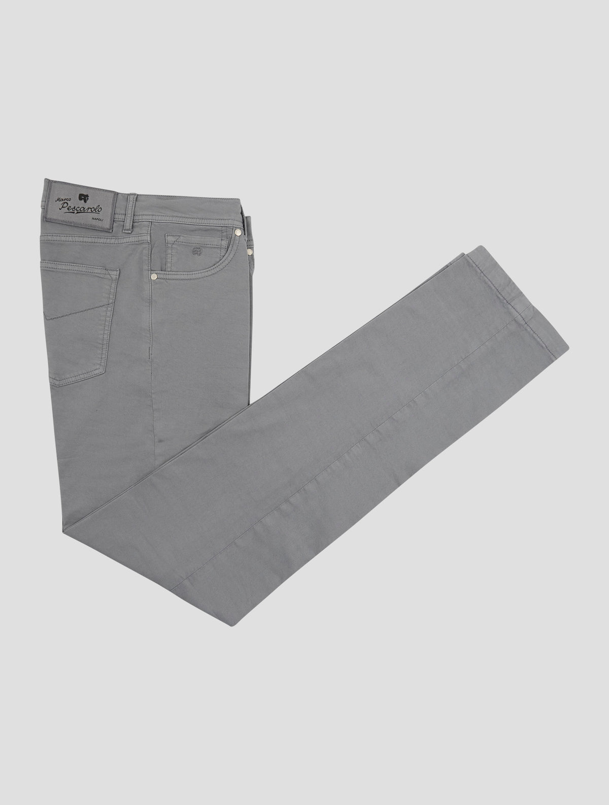 Marco Pescarolo Gray Cotton Ea Jeans 1