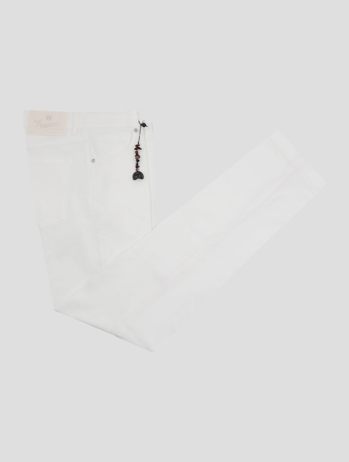 Marco Pescarolo White Cotton Ea Jeans 1