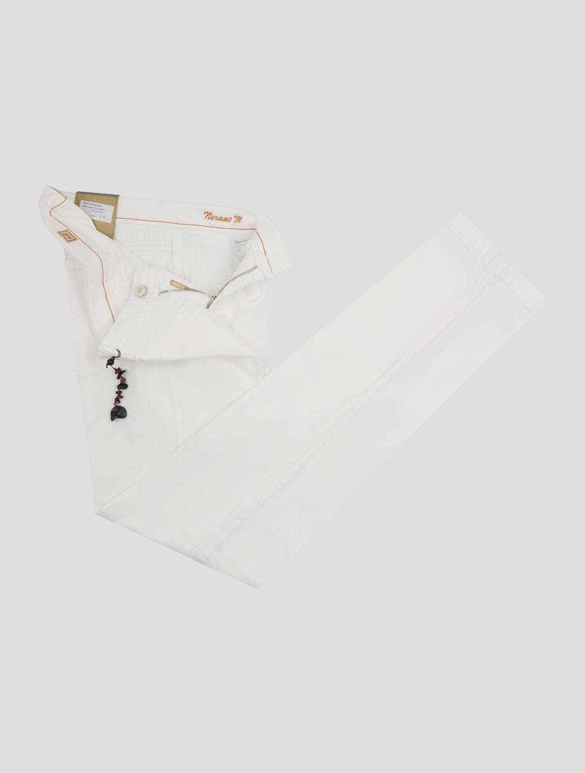 Marco Pescarolo White Cotton Ea Jeans 2
