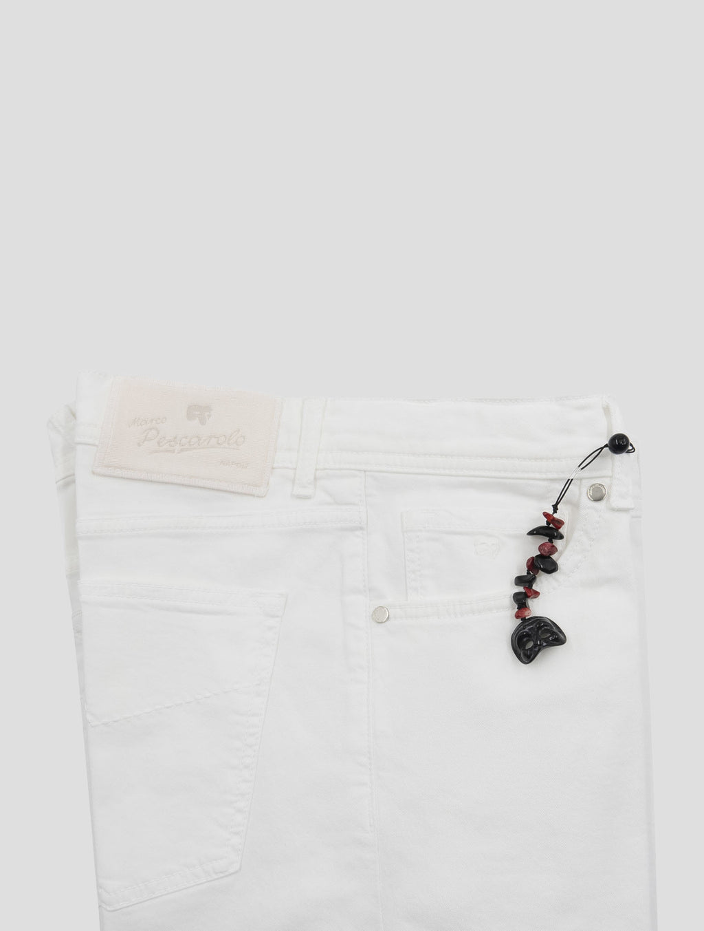 Marco Pescarolo White Cotton Ea Jeans 3