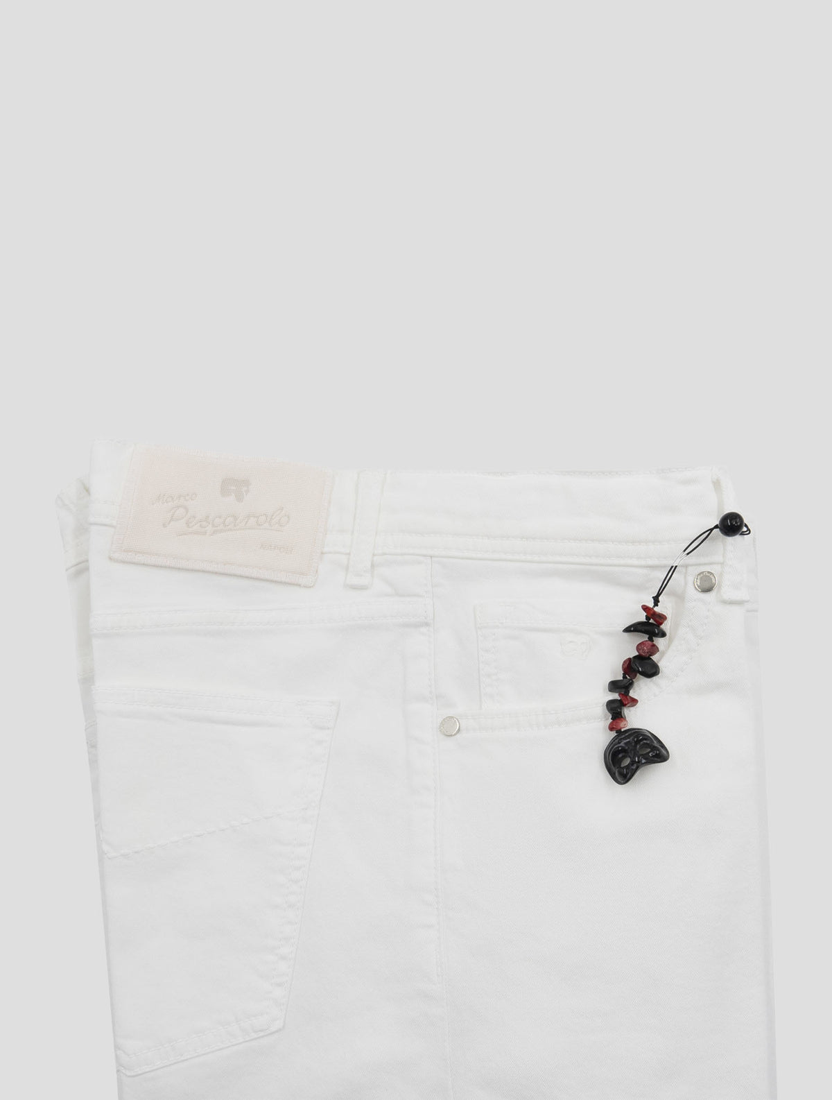 Marco Pescarolo White Cotton Ea Jeans 3
