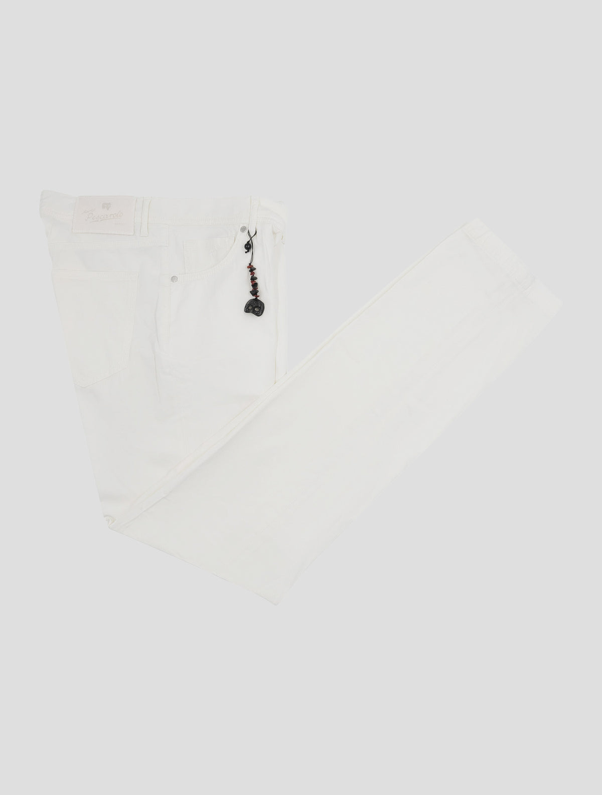 Marco Pescarolo White Hemp Wool Cashmere Jeans 1