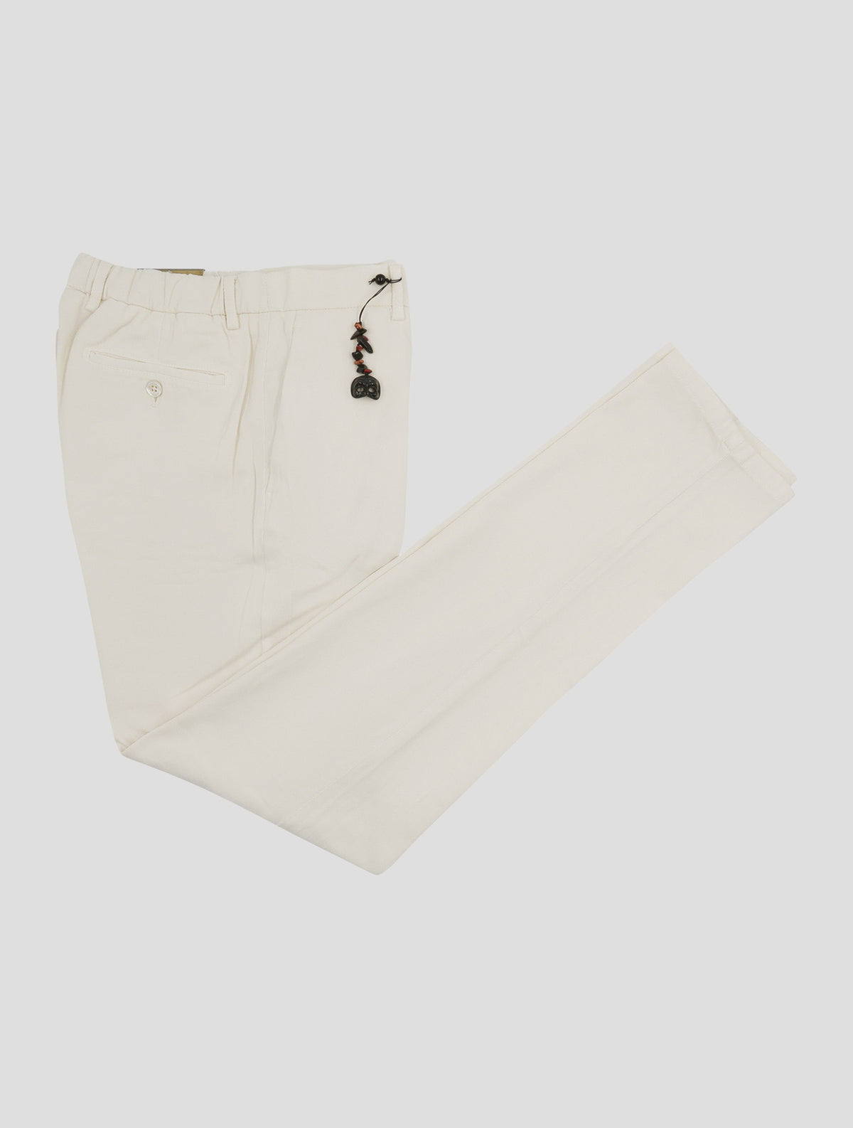 Marco Pescarolo White Cotton Silk Cashmere Ea Jeans 1