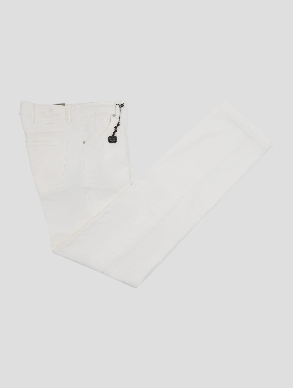 Marco Pescarolo White Cotton Linen Ea Pants 1