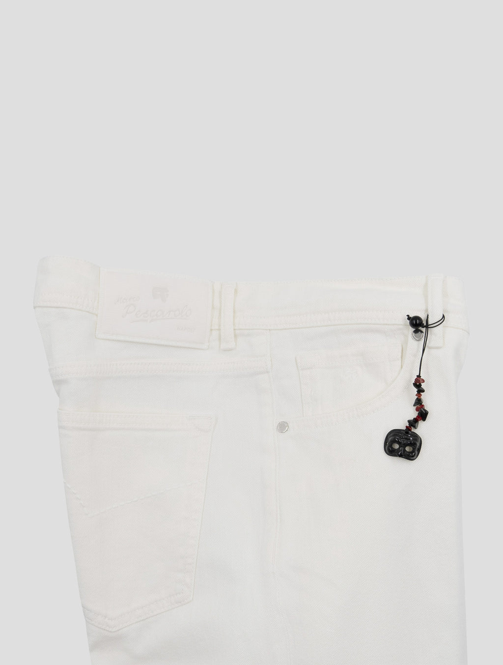 Marco Pescarolo White Cotton Linen Ea Pants 3