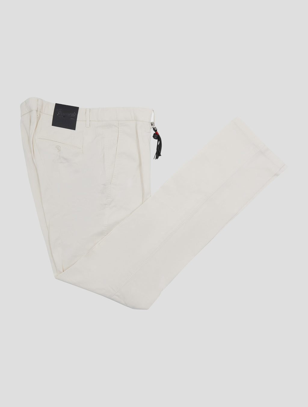 Marco Pescarolo White Cotton Silk Ea Jeans 1