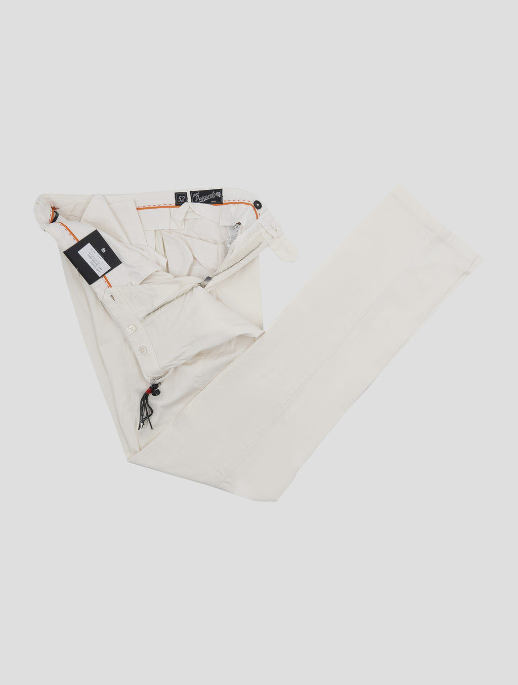 Marco Pescarolo White Cotton Silk Ea Jeans 2