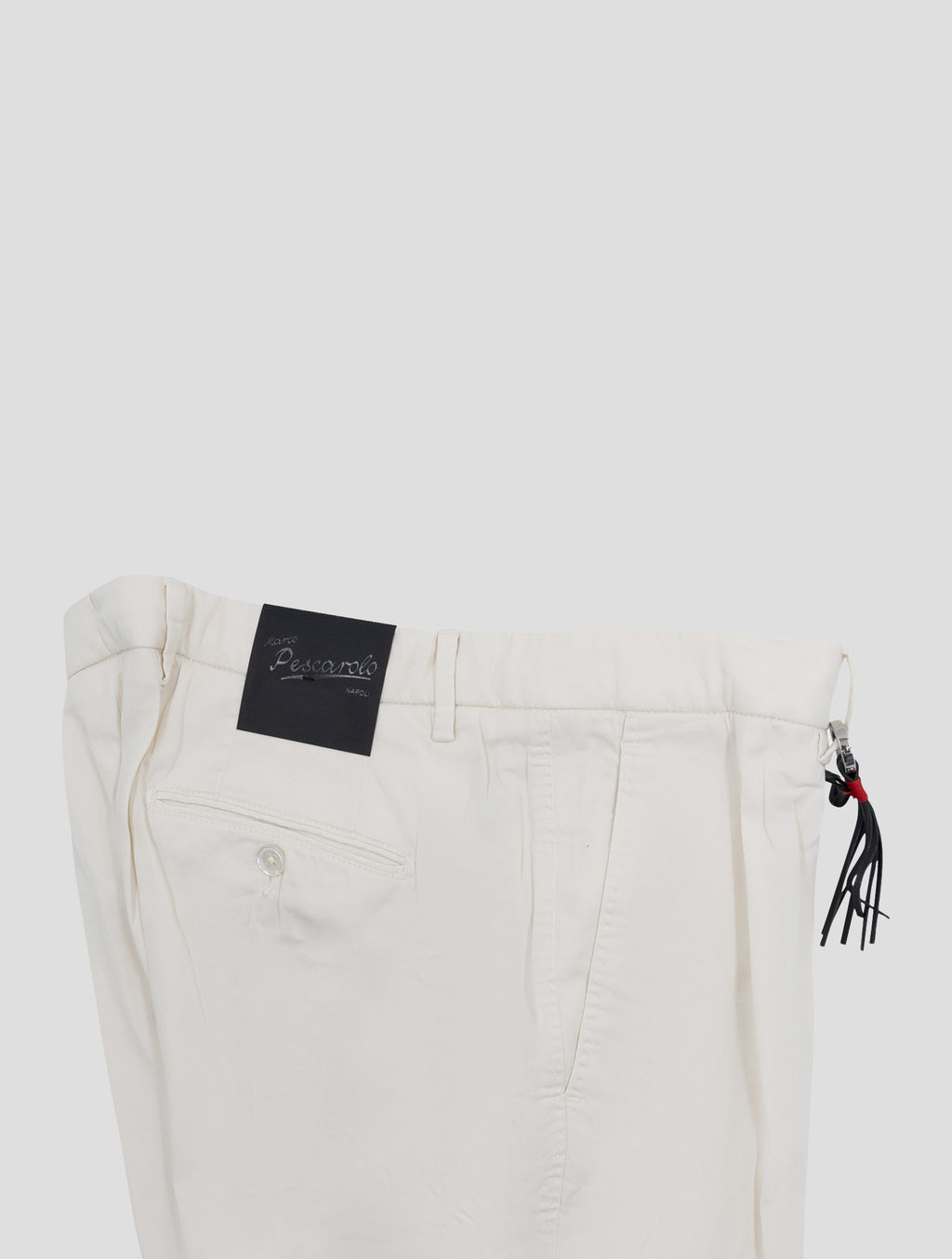 Marco Pescarolo White Cotton Silk Ea Jeans 3