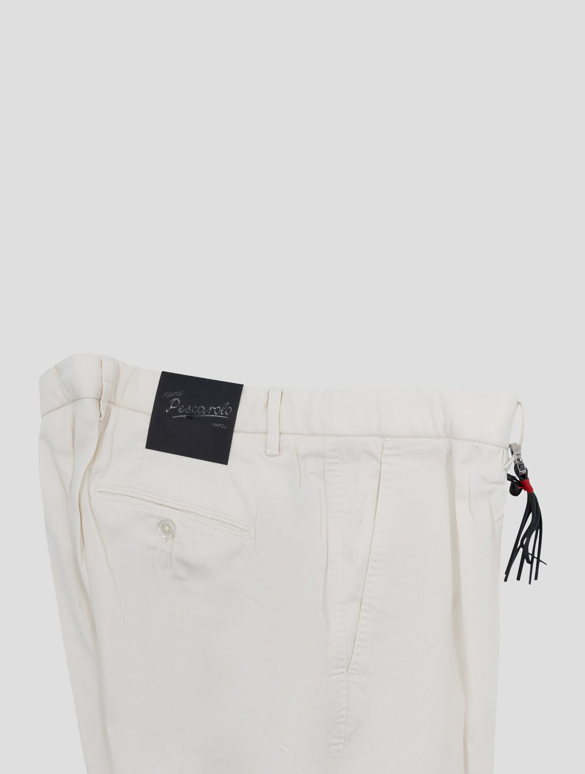 Marco Pescarolo White Cotton Silk Ea Jeans 3