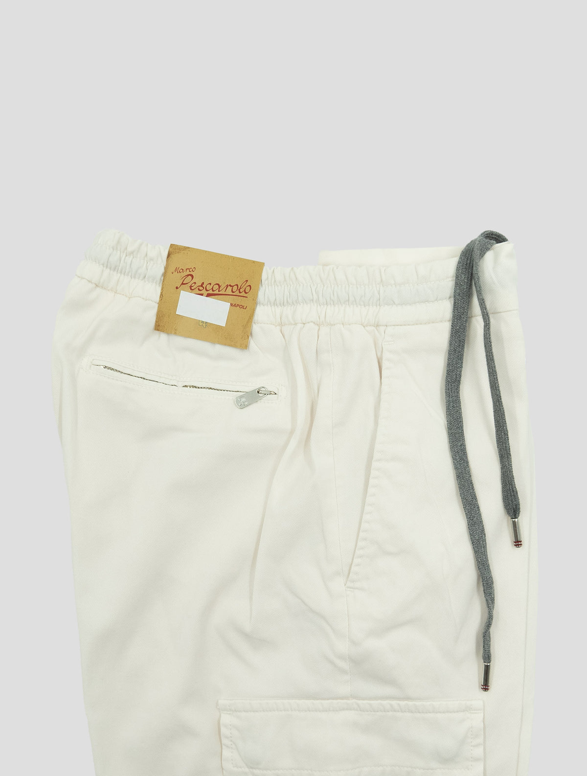 Marco Pescarolo White Lyocell Cotton Ea Pants 3