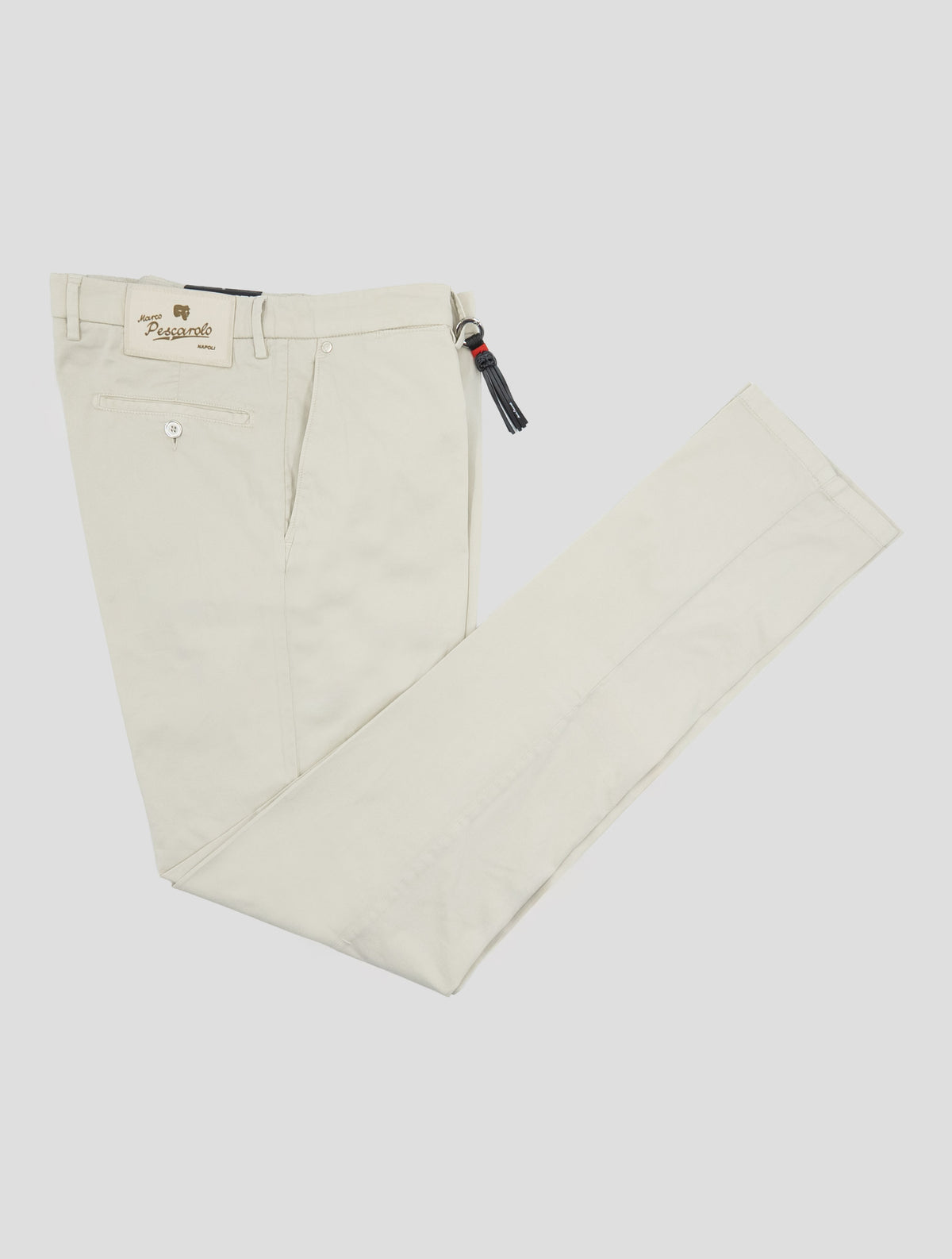 Marco Pescarolo Light Beige Cotton Silk Ea Pants 1