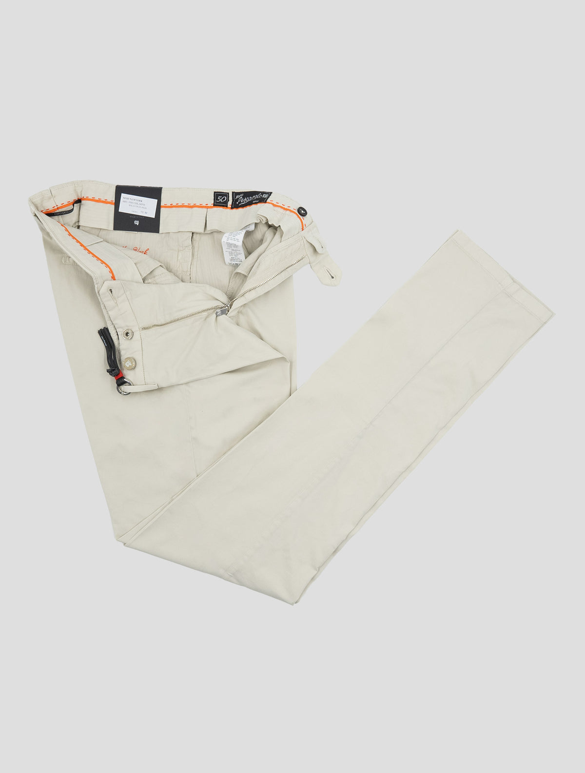 Marco Pescarolo Light Beige Cotton Silk Ea Pants 2
