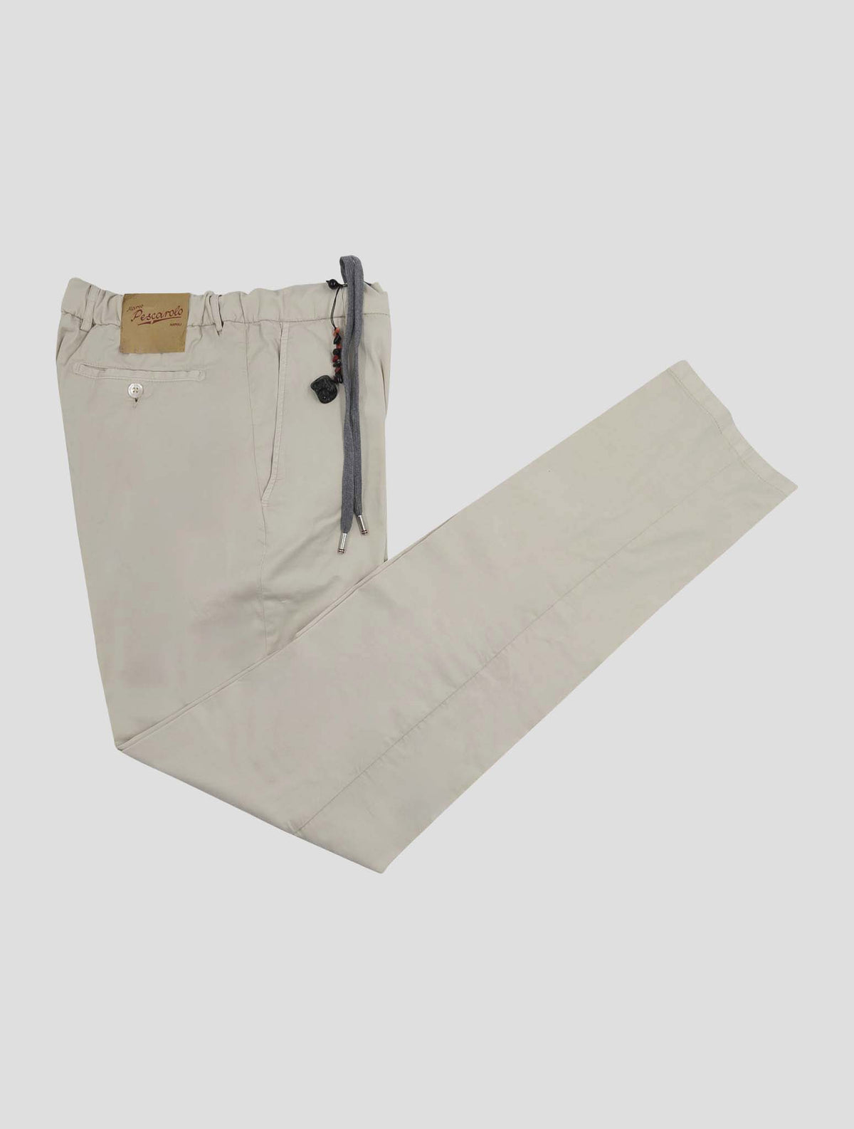 Marco Pescarolo Beige Cotton Silk Ea Pants 1