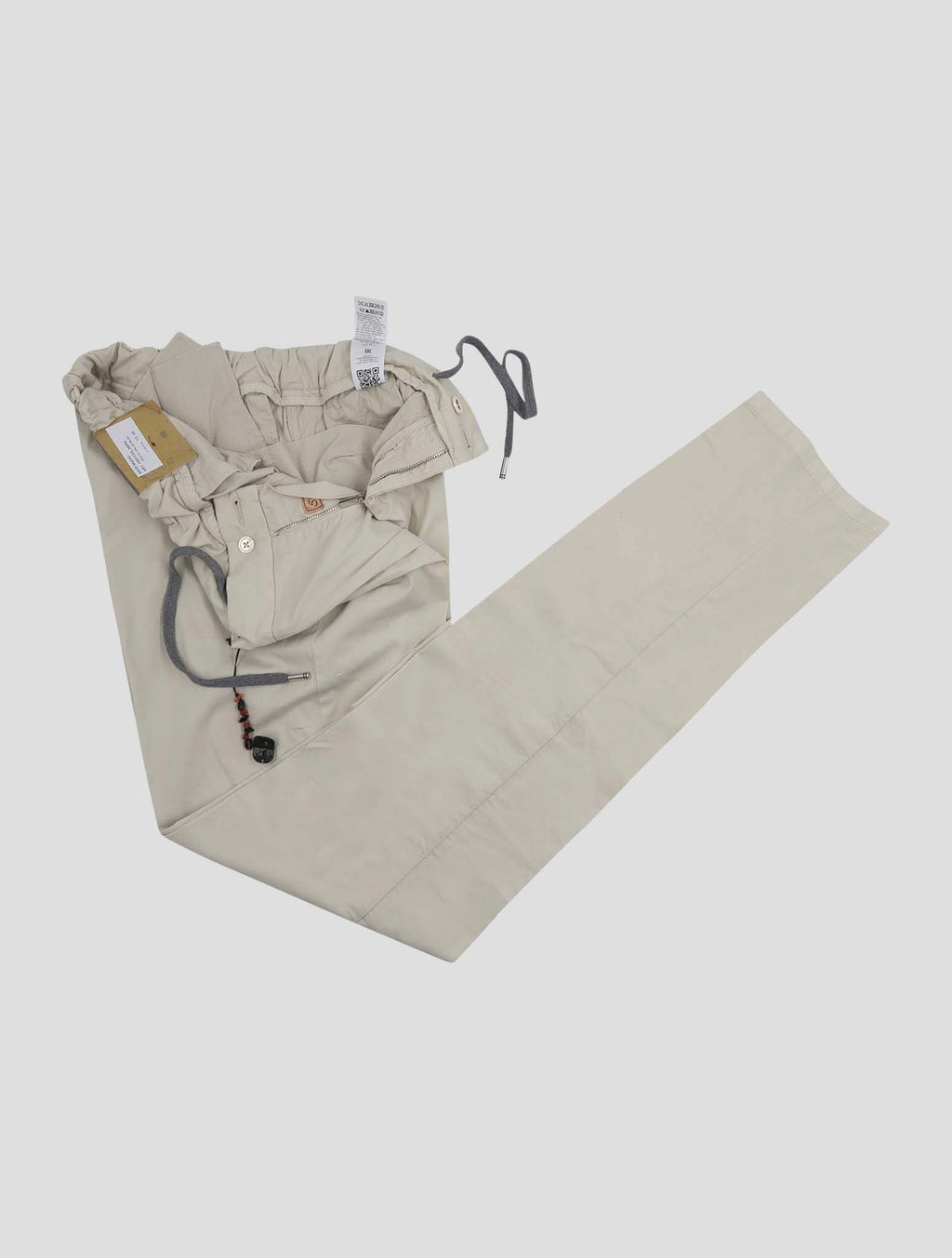 Marco Pescarolo Beige Cotton Silk Ea Pants 2