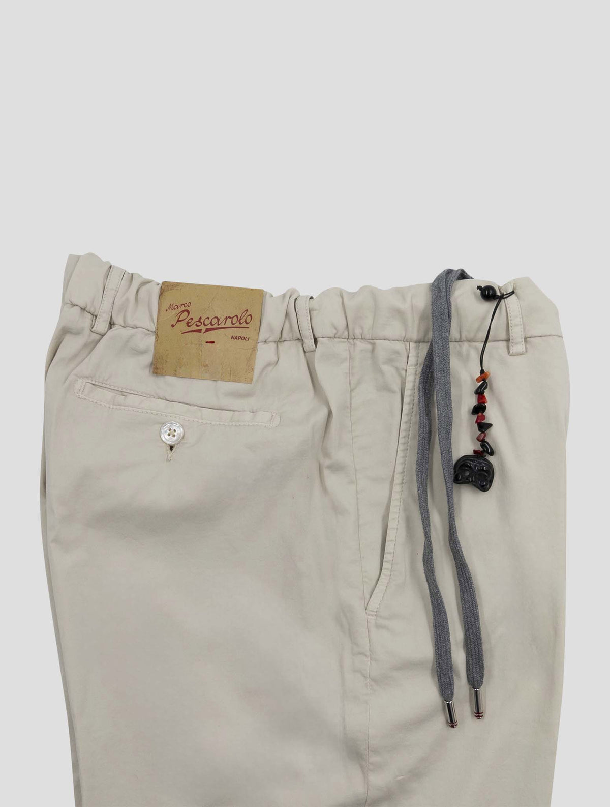 Marco Pescarolo Beige Cotton Silk Ea Pants 3