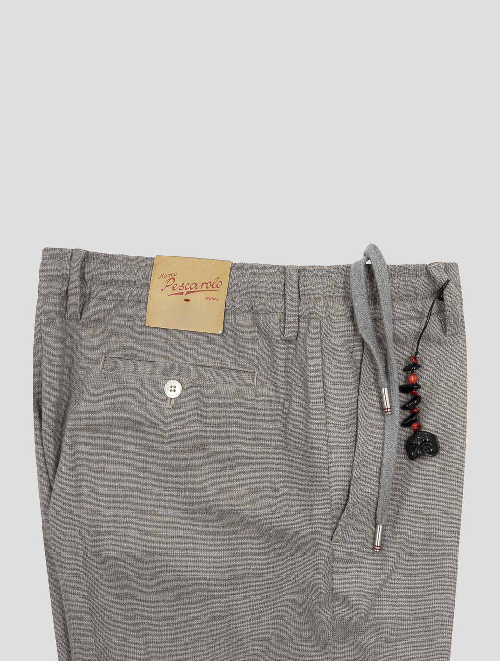 Marco Pescarolo Gray VirginWool Pants 3