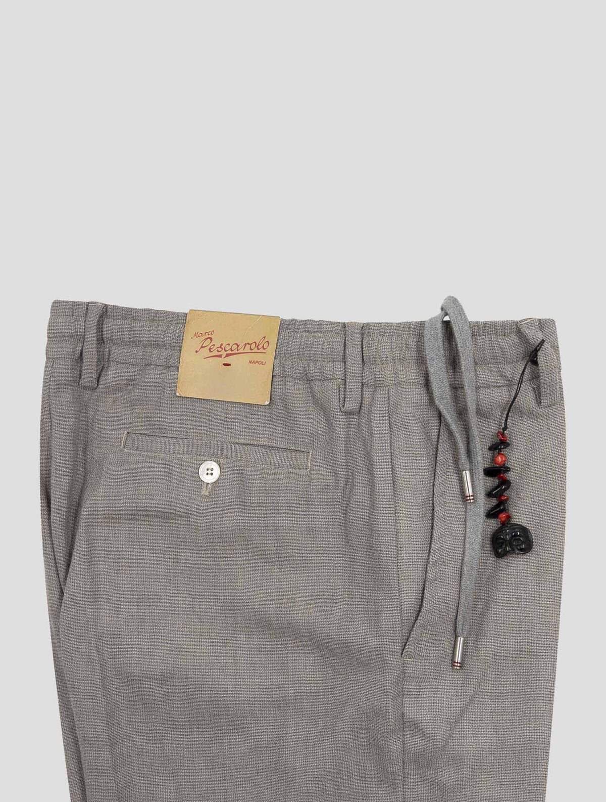 Marco Pescarolo Gray VirginWool Pants 3