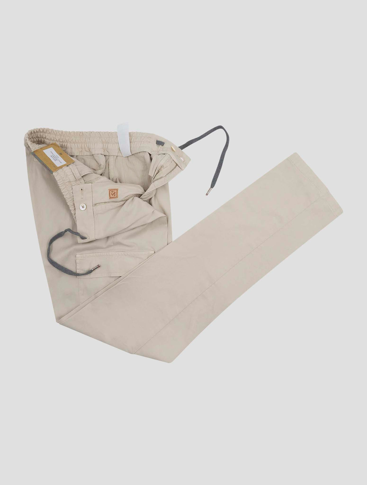 Marco Pescarolo Light Beige Lyocell Cotton Ea Jeans 2
