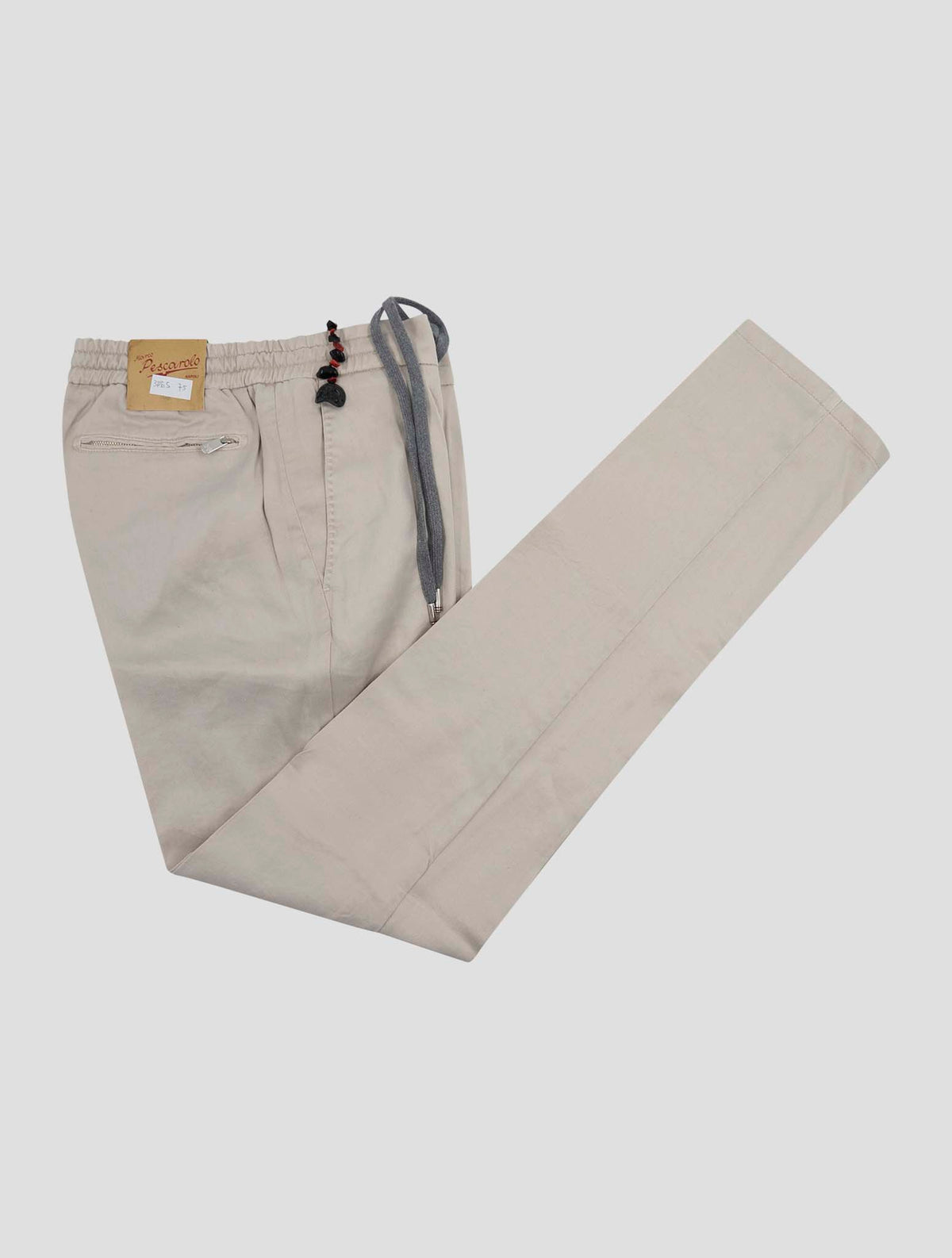 Marco Pescarolo Light Beige Linen Silk Ea Pants 1
