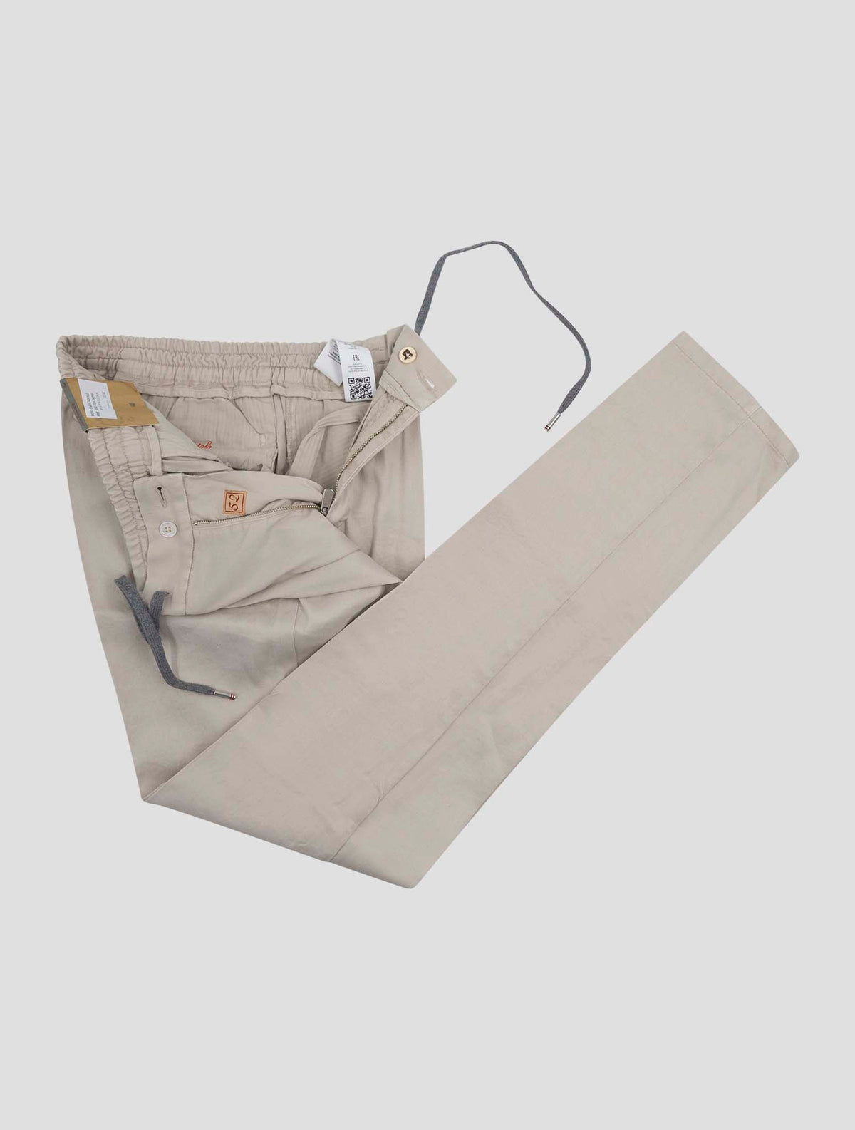Marco Pescarolo Light Beige Linen Silk Ea Pants 2