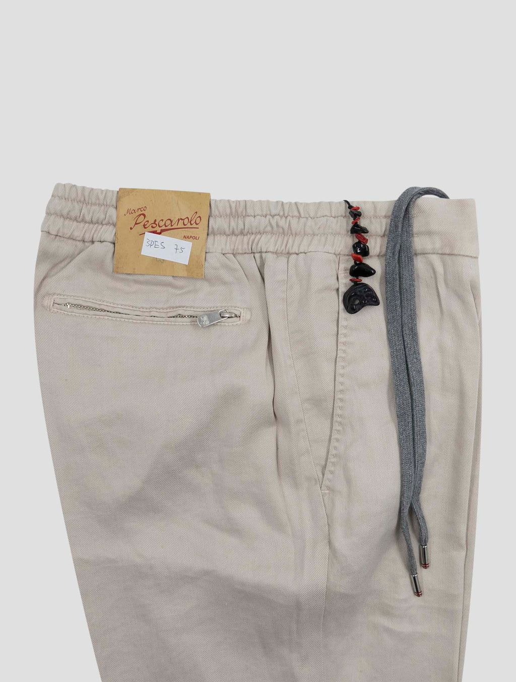 Marco Pescarolo Light Beige Linen Silk Ea Pants 3