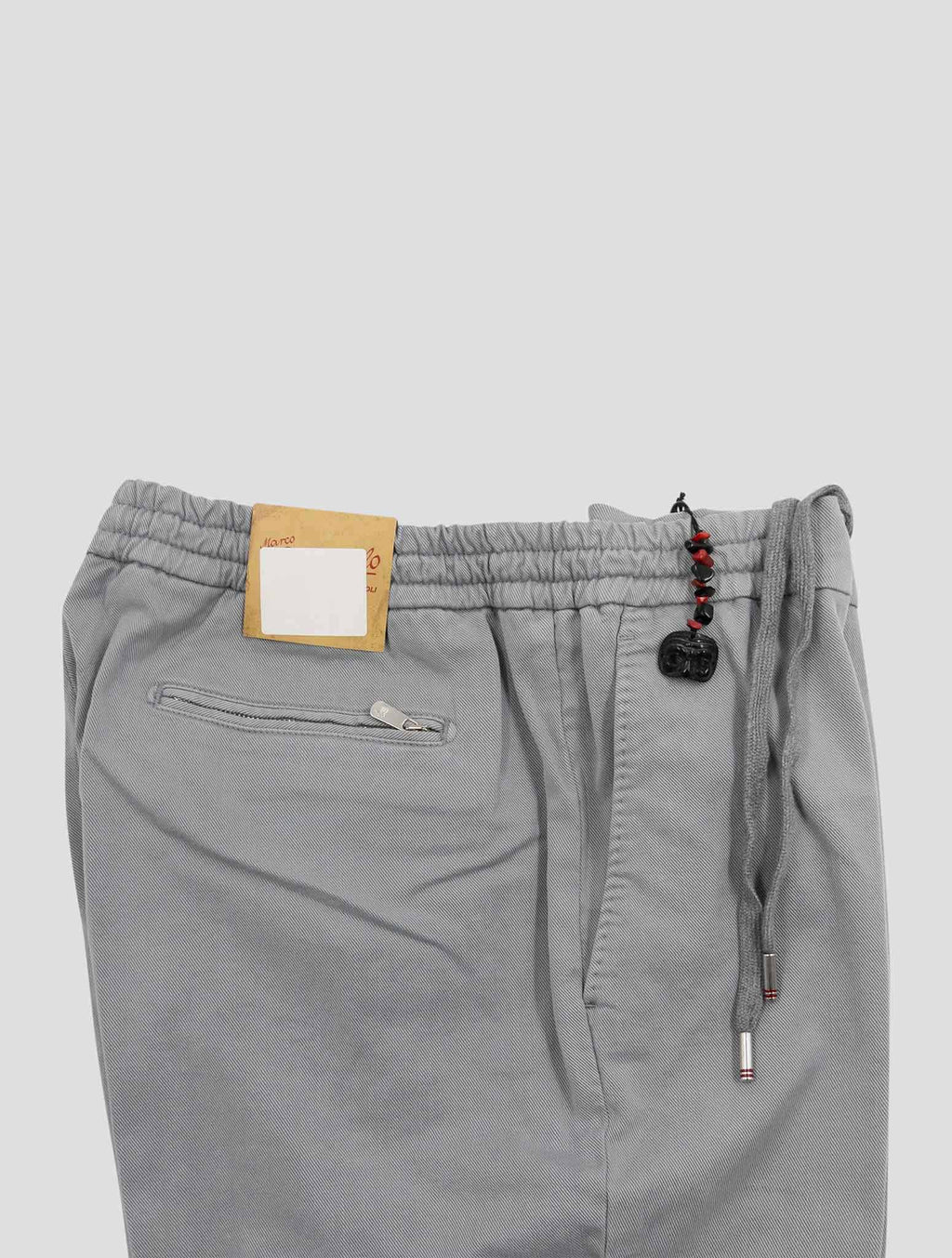 Marco Pescarolo Gray Lyocell Cotton Ea Pants 3
